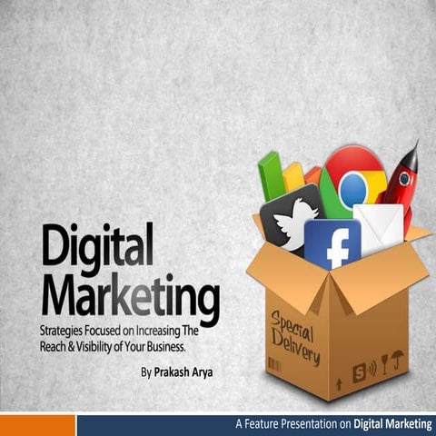 DIGITAL MARKETING - A Feature Presentation