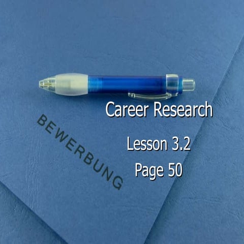 Career Research Power Point