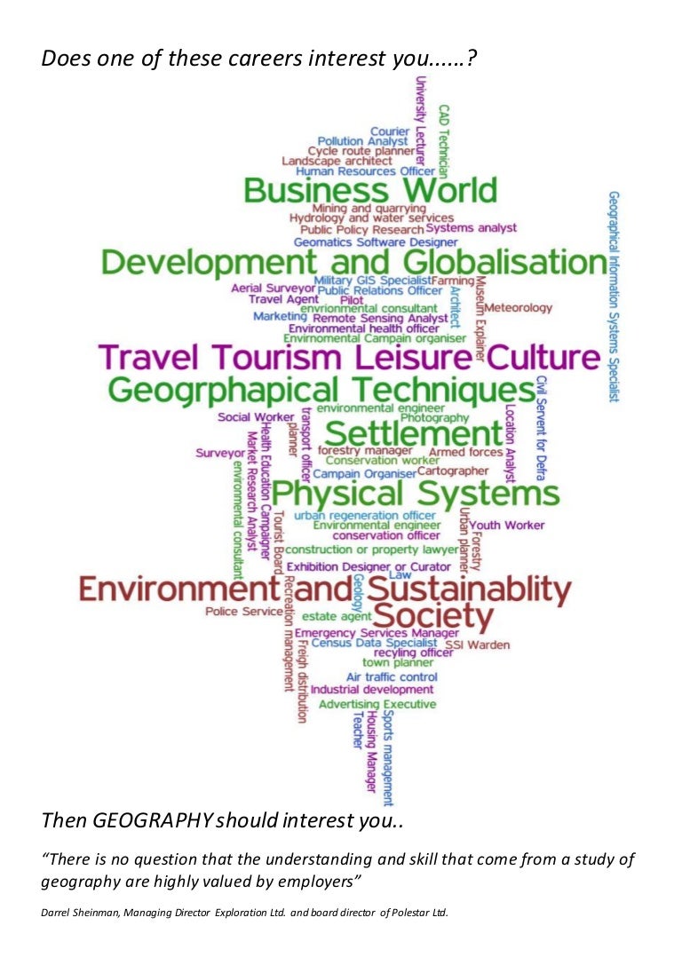 Careers In Geography careers-in-geography