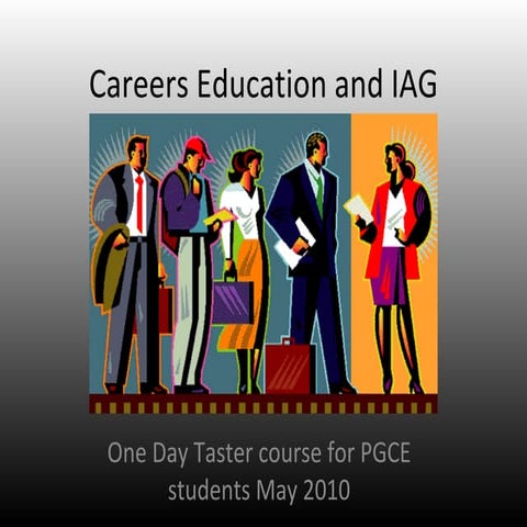 Careers Education And Iag  Presentation