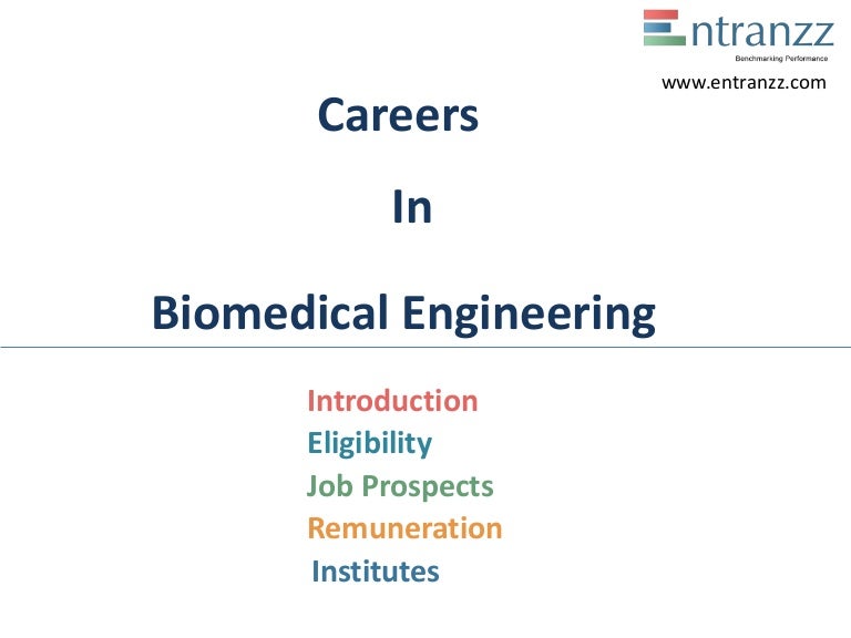 Careers in biomedical engineering