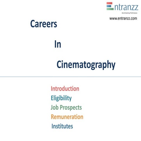 Career in Cinematography | PDF