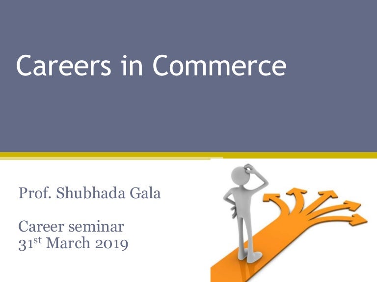 Careers in commerce