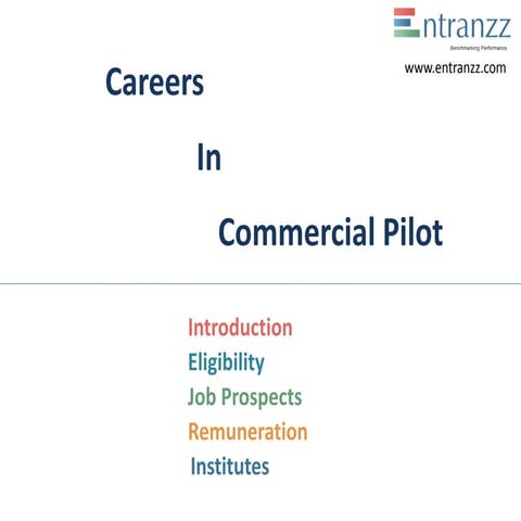Careers in commercial pilot