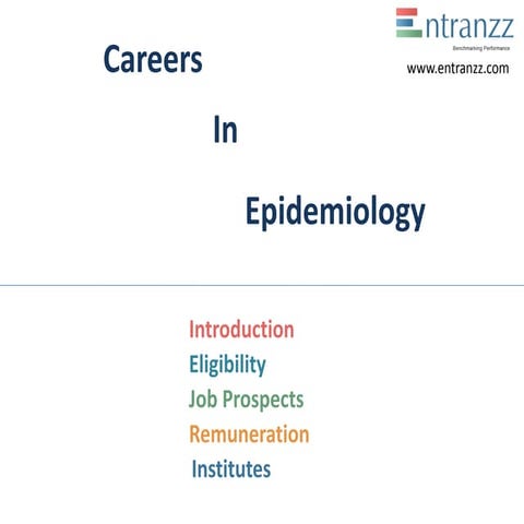 Careers in epidemiology