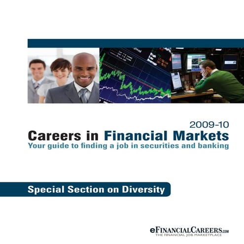 Careers In Financial Markets