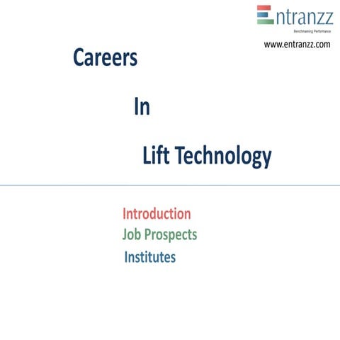 Careers in lift technology