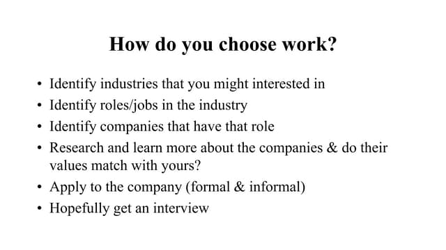 Discover Work Or Careers New Slideshare Pptx Discover Work Or Careers New Slideshare Pptx