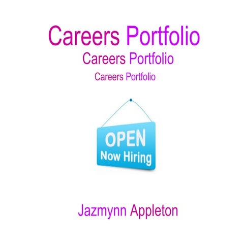 Careers  Portfolio