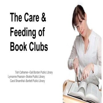 Care & feeding of book clubs