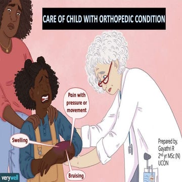 Care of child ortho