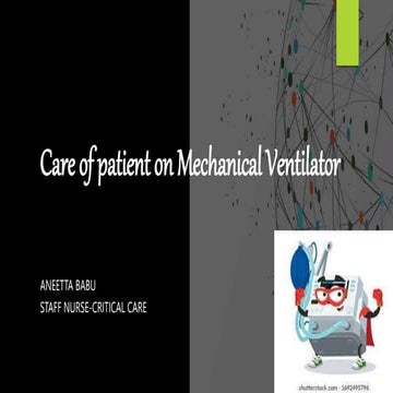 Care of patient on mechanical ventilator.pptx