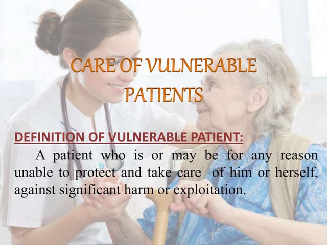 Vulnerable patient policy | PPTX