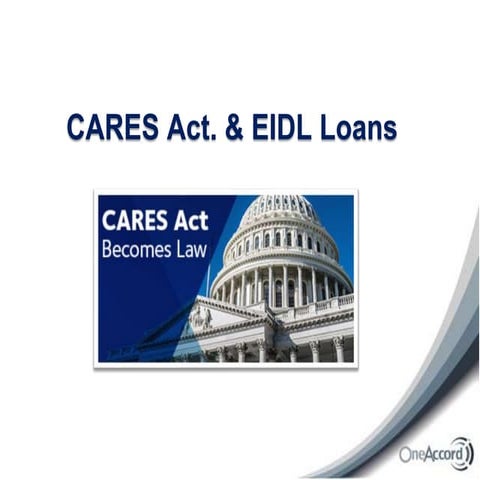 CARES & EIDL Loans 