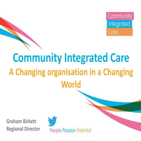 Community Integrated Care - A Changing Organisation in a Changing World