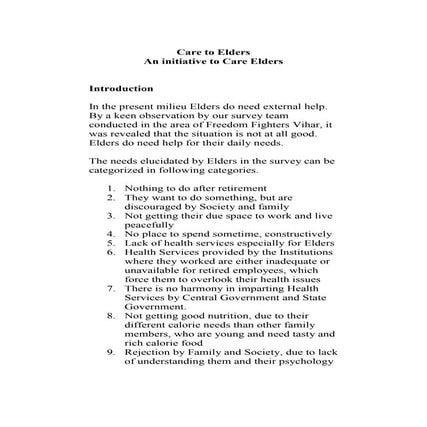 Care to elderpamphlet