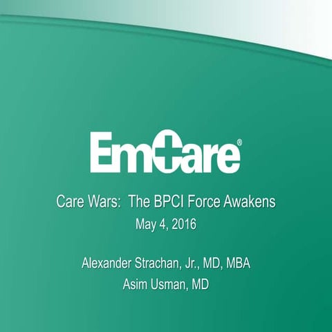 Care Wars: The BPCI Force Awakens