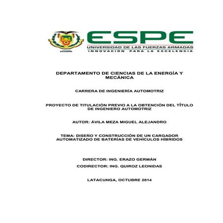 Cargador de baterias de vehiculos hibridos