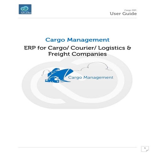 Cargo Management ERP | PDF