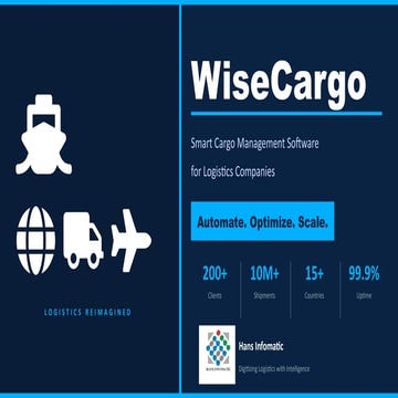 Digitize Your Logistics Business with iCAFFE | PDF