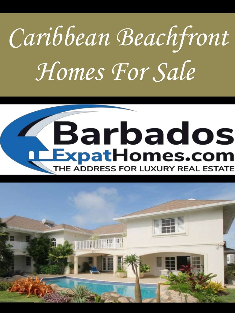 Caribbean Beachfront Homes For Sale