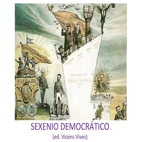 Caricatura Sexenio Democrático