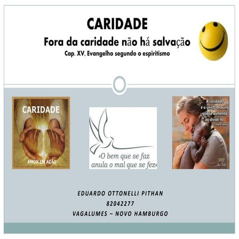 Caridade na ótica espirita