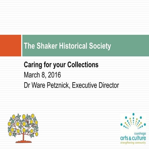 Caring for your collections general