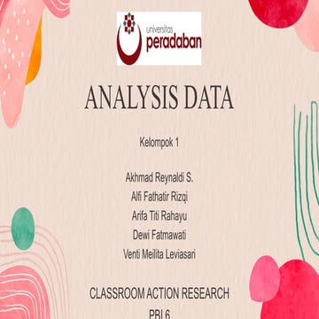 Classroom action research group 1 presentation