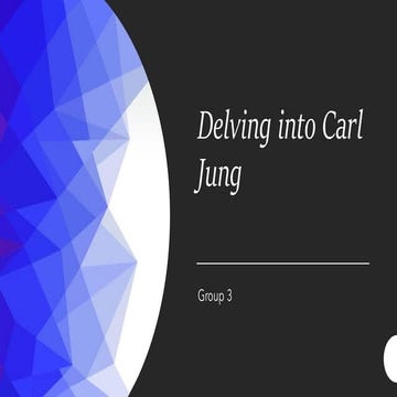 Delving into Carl Jung life and influence | PDF