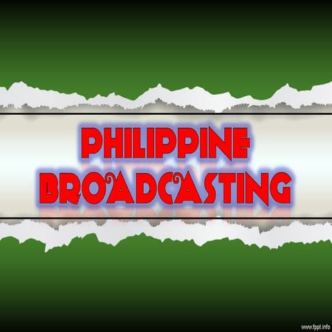 History of Radio and TV in the Philippines