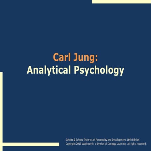 Comprehensive Overview of Carl Jung's Analytical Psychology and ...