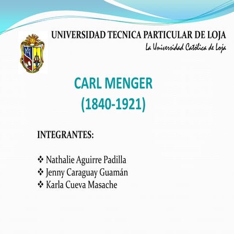 Carl Menger