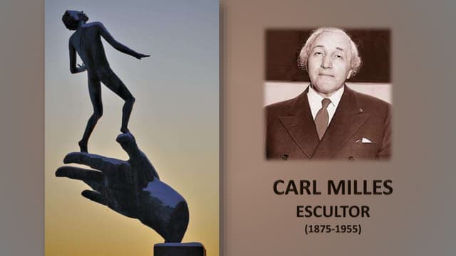 Carl Milles. Escultor.