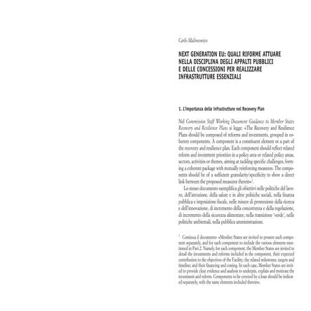 Carlo Malinconico: la sfida del Next Generation EU