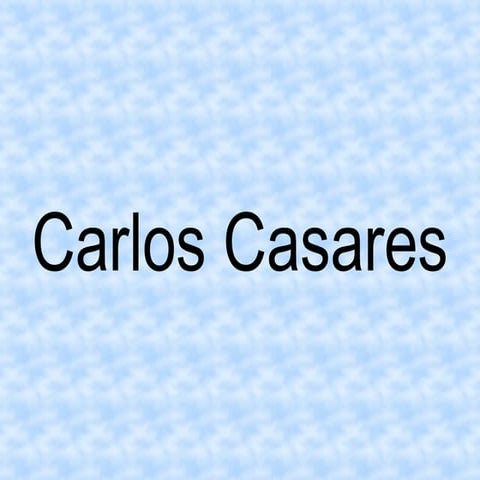 Carlos casares