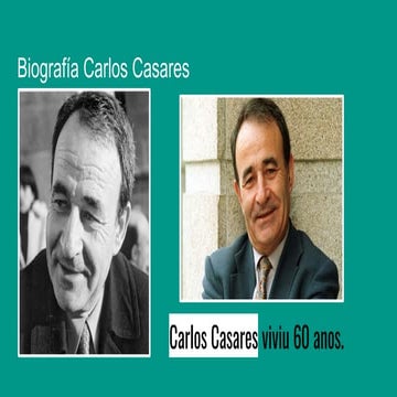Biografía de Carlos Casares