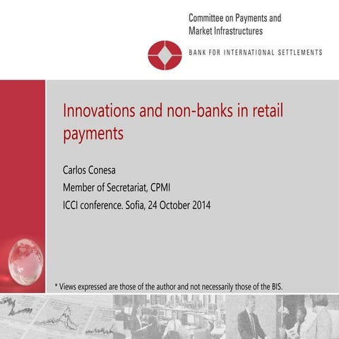 Carlos Conesa   innovations and non-banks in retail payments