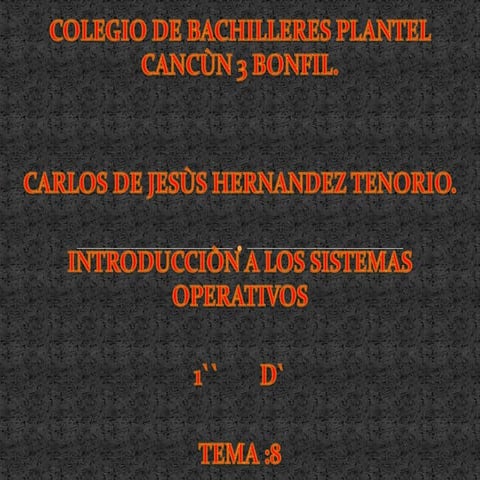 Carlos de jesus tarea