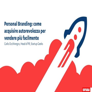 SMAU Milano 2025 - Carlo Occhinegro - Personal branding per imprenditrici, im...