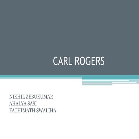 ABOUT CARL ROGERS