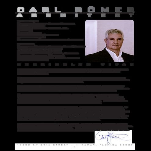 Carl Romer CV