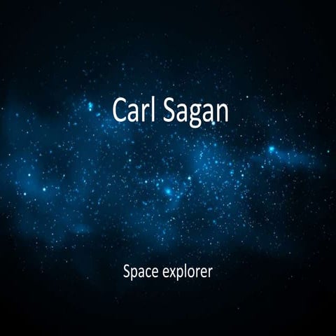 Carl sagan