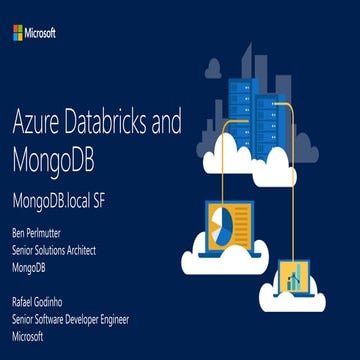 MongoDB and Azure Databricks