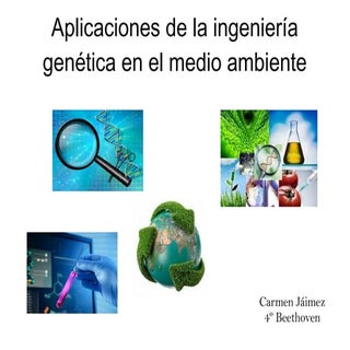 Ingeniería genética en el medio amb...