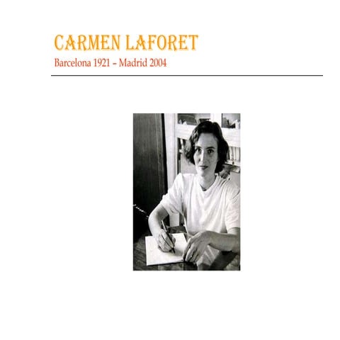 Carmen laforet. nada