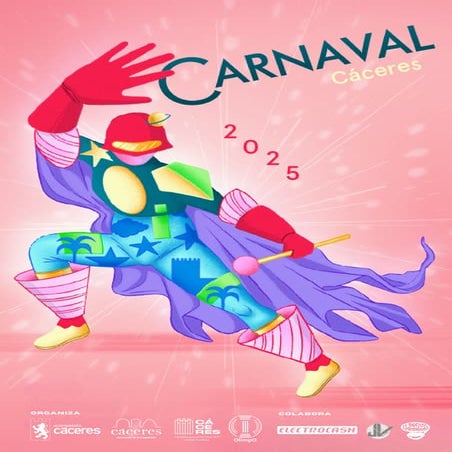 Programa completo del Carnaval de Cáceres 2025