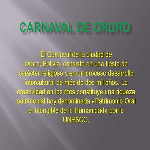 Carnaval de oruro. roberto jorge saller
