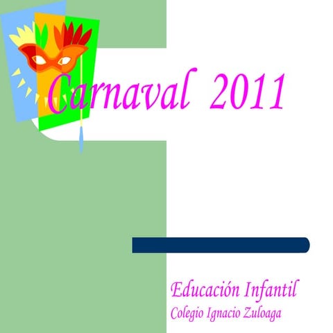 Carnaval en el colegio