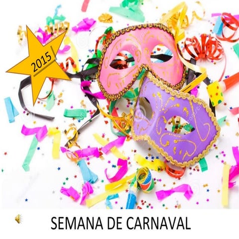 Mandatos de carnaval 2015 colegio Jesús Cancio de Santander